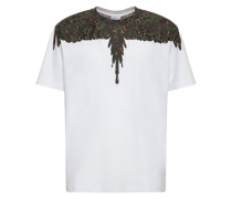 T-SHIRT AUS BAUMWOLLJERSEY MIT DRUCK