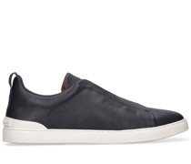 Sneakers aus Leder „Triple Stitch“