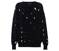 OVERSIZED PULLOVER AUS WOLLSTRICK