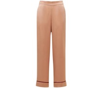 PYJAMAHOSE AUS SEIDENSATIN „THE LONDON“