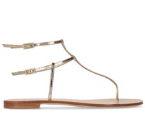 5mm hohe, gepolsterte Sandalen aus Leder „Isi“