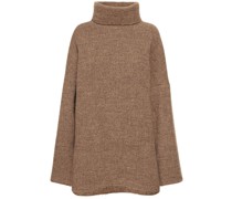 Oversized Sweater aus Wollmischung