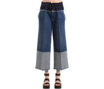 DENIMJEANS MIT BOXERTAILLE