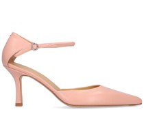 75 mm hohe Pumps aus Leder „Selma“