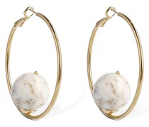 Sonia large hoop earrings