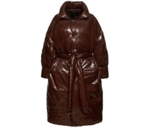 DAUNENMANTEL AUS NYLON