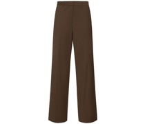 Hose aus Wollmischjacquard