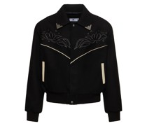 Lemmans wool blouson jacket