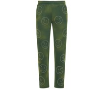 Trainingshose mit Strass-Smileys