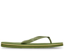 15mm Logo rubber flip flop sandals