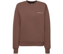 Organic cotton fitted sSWEATSHIRT