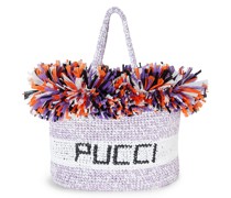 TOTE MIT RAFFIA-EFFEKT