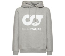HOODIE AUS FLEECE MIT LOGO