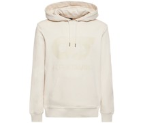 HOODIE AUS FLEECE MIT LOGO
