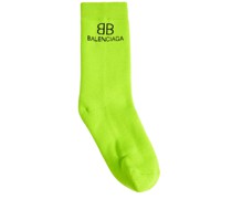 SOCKEN AUS BAUMWOLLMISCHUNG MIT LOGO