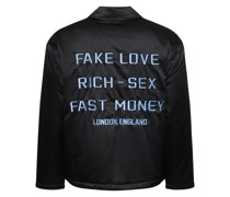 Coachjacke aus Satin „London“