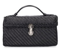 Handtasche aus Leder 'The Symmetry Pochette“