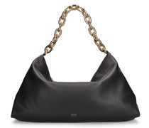 Clara leather shoulder bag