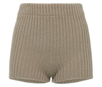 Shorts aus Baumwollstrickripp „Acceso1234“