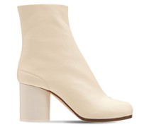 80mm hohe Tabi-Stiefel aus Leder