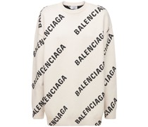 SSWEATSHIRT AUS BAUMWOLLE MIT LOGO