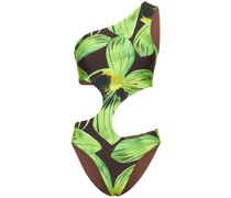 Carve printed stretch onepiece swimsuit