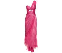 Langes Kleid aus Seidenmusselin „Amelia“