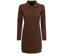 3/4-Tenniskleid aus Baumwollmischgewebe