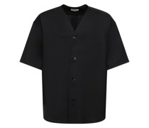T-Shirt aus Wolle und Mohair