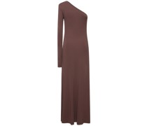 Langes Kleid aus Viskosejersey „Point“