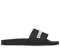 SANDALEN AUS GUMMI MIT LOGO