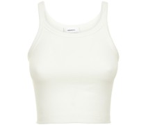 TANKTOP AUS STRETCH-BAUMWOLLE „HAILEY BIEBER“