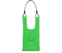 KLEINE, ZWEIFARBIGE TASCHE MIT LEDER