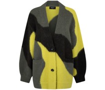 CARDIGAN AUS WOLLE UND ALPAKA „LAVA“