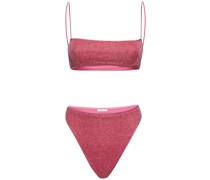 Bikini-Set aus Lurex „Lumière 90s“