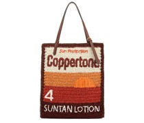 Tasche aus Raffia „Coppertone in Paper“