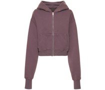 KURZER HOODIE AUS BAUMWOLLE