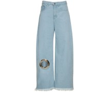 Jeans aus Refibra und Bio-Baumwolle