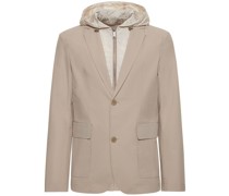 WASSERDICHTE JACKE AUS TECHNOSTOFF