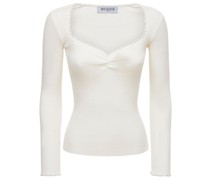 Langarm-Baumwoll-Shirt „Mary“
