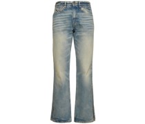 Gerade Jeans aus Baumwolldenim