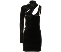 Mini-Kleid aus Vinyl mit Beschichtung