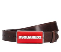 40mm breiter Webgürtel mit DSquared-Logo