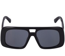 ECKIGE PILOTEN-SONNENBRILLE AUS BIO-ACETAT