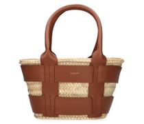 Mini Raffia-Tote „Santorini“