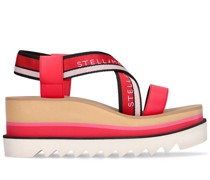 80mm hohe Sandalen aus Kunstleder „Sneakelyse“