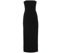 TRÄGERLOSES MIDIKLEID AUS KREPP