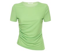 Wendbares T-Shirt aus drapiertem Mesh