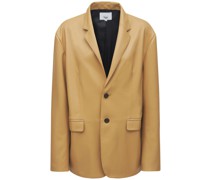 BLAZER AUS KUNSTLEDER „OLYMPIA“