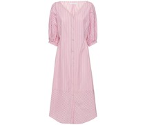 MIDIKLEID AUS BAUMWOLLPOPELINE „NINA“
